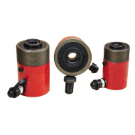 С полым штоком