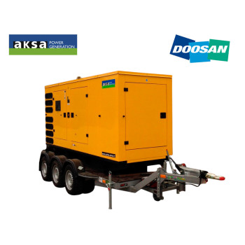 Передвижная дизельная электростанция AKSA AD330 на шасси с АВР Передвижная дизельная электростанция AKSA AD330 на шасси с АВР
