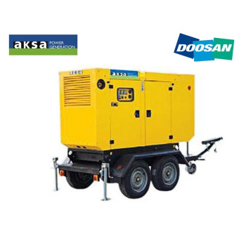 Передвижная дизельная электростанция AKSA AD 132 на шасси с АВР Передвижная дизельная электростанция AKSA AD 132 на шасси с АВР
