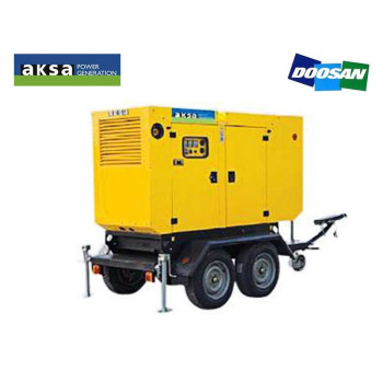 Передвижная дизельная электростанция AKSA AD 93 на шасси с АВР Передвижная дизельная электростанция AKSA AD 93 на шасси с АВР