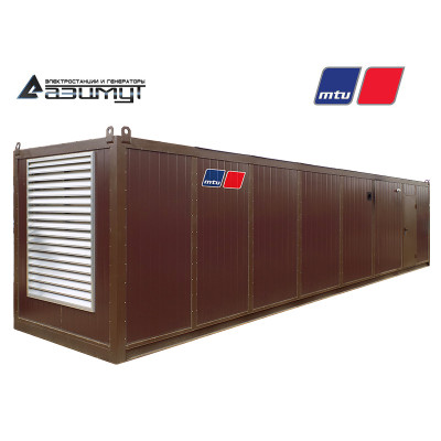 Контейнерный дизельный генератор АД-1300С-Т400-2РНМ27