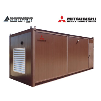 Контейнерный дизельный генератор АД-500С-Т400-2РНМ8C