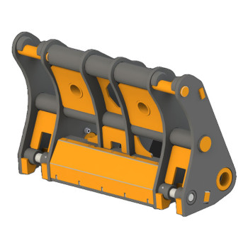 Быстросъемное устройство для фронтальных погрузчиков QF-FL-2,0-ISO23727-M