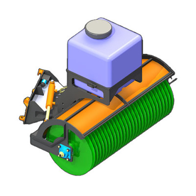 Щетка с гидравлическим поворотом 1300 мм