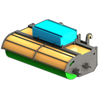 Щетка с бункером 2000 мм Щетка с бункером 2000 мм