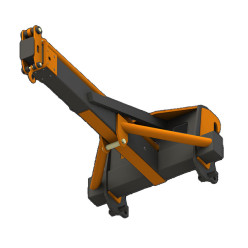 Телескопируемая крановая стрела THK-FL-3,0-2400/3800