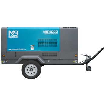 Master Blast MB-1600D-17 винтовой дизельный компрессор