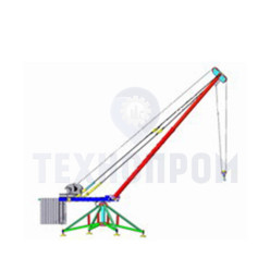 Кран разборный стреловой поворотный КРСП-0,5, г/п 0,5т, Н=50м Кран разборный стреловой поворотный КРСП-0,5, г/п 0,5т, Н=50м