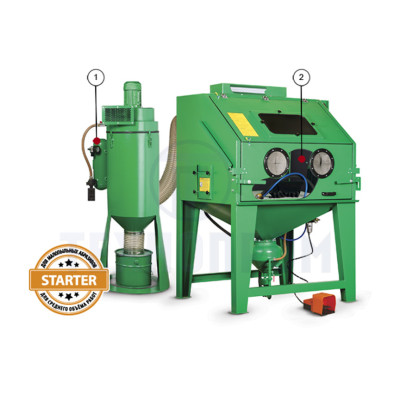 Пескоструйная камера Contracor ECO-120PF Пескоструйная камера Contracor ECO-120PF