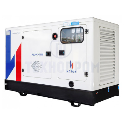 Дизельный генератор Исток АД20С-О230-РПМ25 (в кожухе) Дизельный генератор Исток АД20С-О230-РПМ25 (в кожухе)