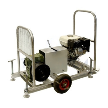 Лебедка бензиновая Shtok для протяжки СИП Лебедка бензиновая Shtok для протяжки СИП