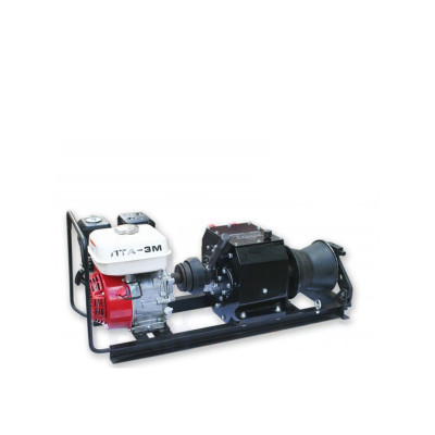 Лебёдка тяговая автономная РОСТ ЛТА-3М (ДВС Хонда) Лебёдка тяговая автономная РОСТ ЛТА-3М (ДВС Хонда)