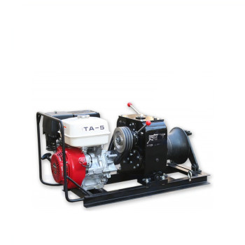 Лебедка тяговая автономная РОСТ ЛТА-5 (ДВС Хонда) Лебедка тяговая автономная РОСТ ЛТА-5 (ДВС Хонда)