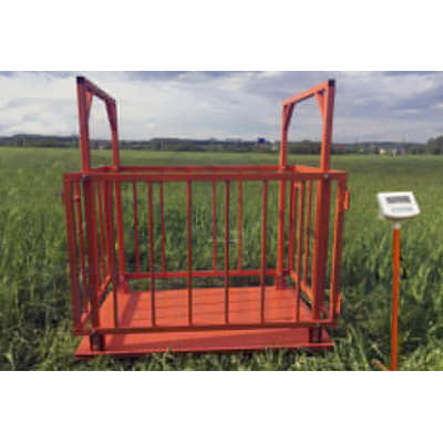 Весы платформенные МВСК С-Н-3 (2,0х1,5) с ограждением для взвешивания животных Весы платформенные МВСК С-Н-3 (2,0х1,5) с ограждением для взвешивания животных