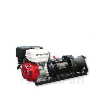 Тяговая лебедка автономная РОСТ ЛТА-5М (ДВС Хонда) Тяговая лебедка автономная РОСТ ЛТА-5М (ДВС Хонда)