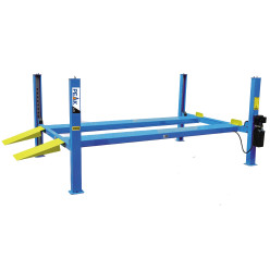 Подъемник четырехстоечный, 5.5 тонн, для слесарных работ KHL-5500