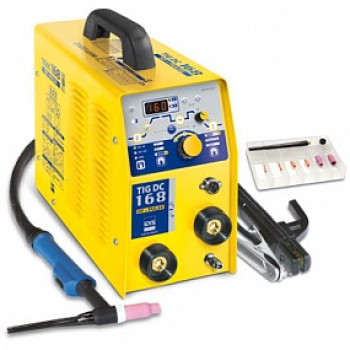 Аппарат TIG сварки GYSMI TIG 168 HF DC с аксессуарами SR17DB Аппарат TIG сварки GYSMI TIG 168 HF DC с аксессуарами SR17DB