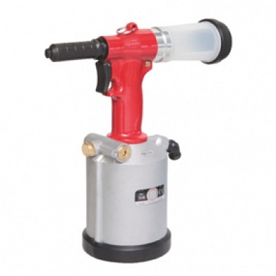 Пнемогидравлический заклепочник для вытяжных заклепок. Диаметр заклепок 4,8 -7,8 мм. Макс. усилие 21 000 Н. Поставляется в кейсе. Пнемогидравлический заклепочник для вытяжных заклепок. Диаметр заклепок 4,8 -7,8 мм. Макс. усилие 21 000 Н. Поставляется в кейсе.