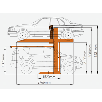 Парковочный электрогидравлический подъемник Hydro-Park Парковочный электрогидравлический подъемник Hydro-Park