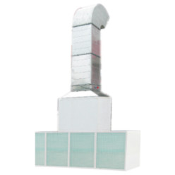 Пост подготовки к окраске без верхнего пленума и с боковым забором воздуха PP 411