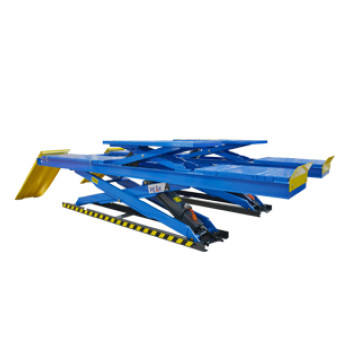 Двухуровневый ножничный подъемник под сход развал 4 т DX-4000A