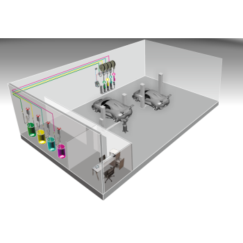 Автоматизированная стационарная cистема раздачи и учета масла, на 4 масла HPMCO-48 Автоматизированная стационарная cистема раздачи и учета масла, на 4 масла HPMCO-48