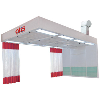 Пост подготовки к окраске  с боковым забором воздуха и подогревом воздуха PP 422