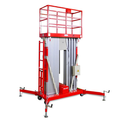 Телескопический двухмачтовый подъемник ZX-2-140 OXLIFT 14000 мм 150 кг Телескопический двухмачтовый подъемник ZX-2-140 OXLIFT 14000 мм 150 кг