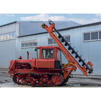 Бурильно-шнековая машина УБН-Т (вариант 2) Бурильно-шнековая машина УБН-Т (вариант 2)