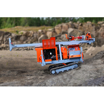 Буровая установка TITAN 120 с системой преодоления спуска/подъёма в 45 градусов