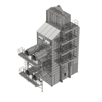 Шахтная зерносушилка RMX S16-32L Шахтная зерносушилка RMX S16-32L