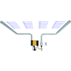 Система рециркуляции воздуха в цехе PUSH-PULL