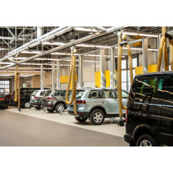 Пряморельсовая вытяжная система STP