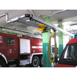 Пряморельсовая вытяжная система STR