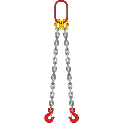 Строп цепной 31,5т-4,5м (двухцепный)
