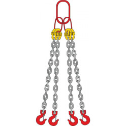 Строп цепной 31,5т-4м (четырехцепный) Строп цепной 31,5т-4м (четырехцепный)