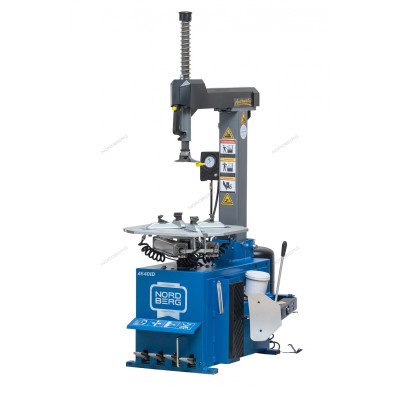 Станок шиномонтажный 380V автомат, 2х скоростн, зажимы 12-24, взрыв подк, синий