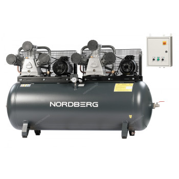 Компрессор поршневой с ременной передачей 380В, ресив. 500л, 1900л/мин