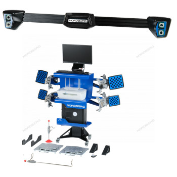 Стенд сход-развал с двумя камерами 3D настенное крепление NORDBERG C802-С Стенд сход-развал с двумя камерами 3D настенное крепление NORDBERG C802-С