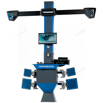 Стенд сход-развал 3D модель для ям и подъемников NORDBERG Стенд сход-развал 3D модель для ям и подъемников NORDBERG