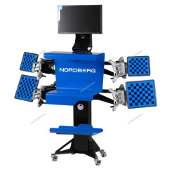 Стенд сход-развал 3D модель четырехкамерный настенный NORDBERG C804-C Стенд сход-развал 3D модель четырехкамерный настенный NORDBERG C804-C