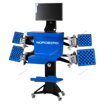 Стенд сход-развал 3D модель четырехкамерный настенный NORDBERG C804-C