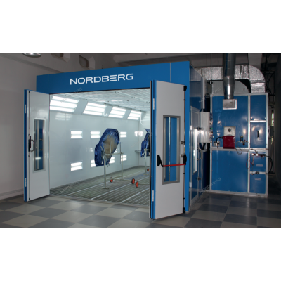 Окрасочно сушильная камера (горелка опционально) NORDBERG LUX Окрасочно сушильная камера (горелка опционально) NORDBERG LUX