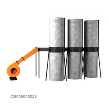 Пылеулавливающий агрегат ПУАД-3000 Пылеулавливающий агрегат ПУАД-3000