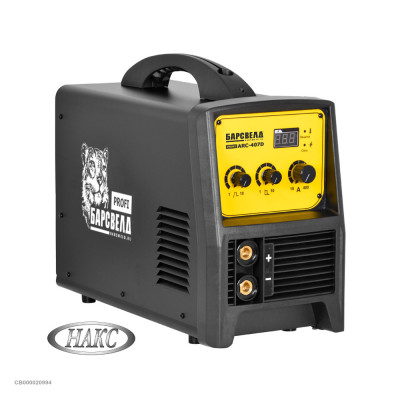 Сварочный инвертор БАРСВЕЛД Profi ARC-407 D (380 В), НАКС Сварочный инвертор БАРСВЕЛД Profi ARC-407 D (380 В), НАКС