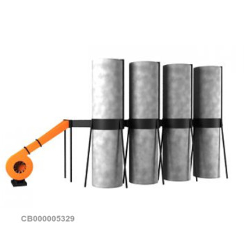 Пылеулавливающий агрегат ПУАД-4000 Пылеулавливающий агрегат ПУАД-4000