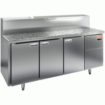 Стол охлаждаемый для пиццы HICOLD PZ2-111GN (1/6H) камень