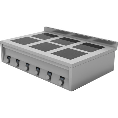 Плита индукционная 6-конфорочная ИПП-610134 Плита индукционная 6-конфорочная ИПП-610134