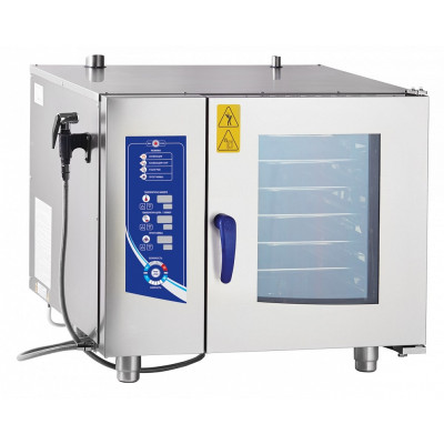 Пароконвектомат ПКА 6-1/1ВМ2-01 (автоматическая мойка) (11000019107)