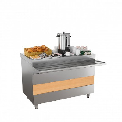 Прилавок для горячих напитков Ривьера ПГН-1120-02 без полок Прилавок для горячих напитков Ривьера ПГН-1120-02 без полок